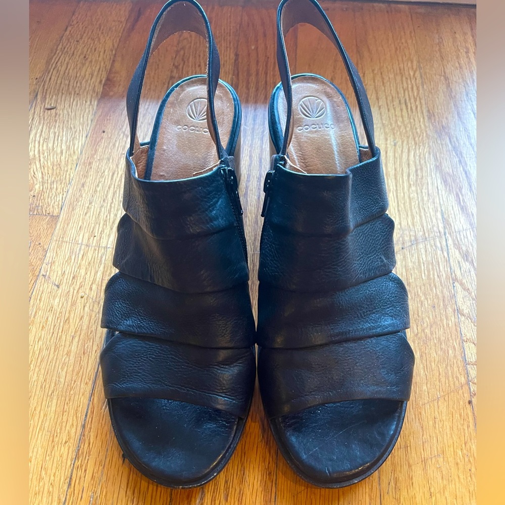 COPY - Coclico black leather sandals. 41/11